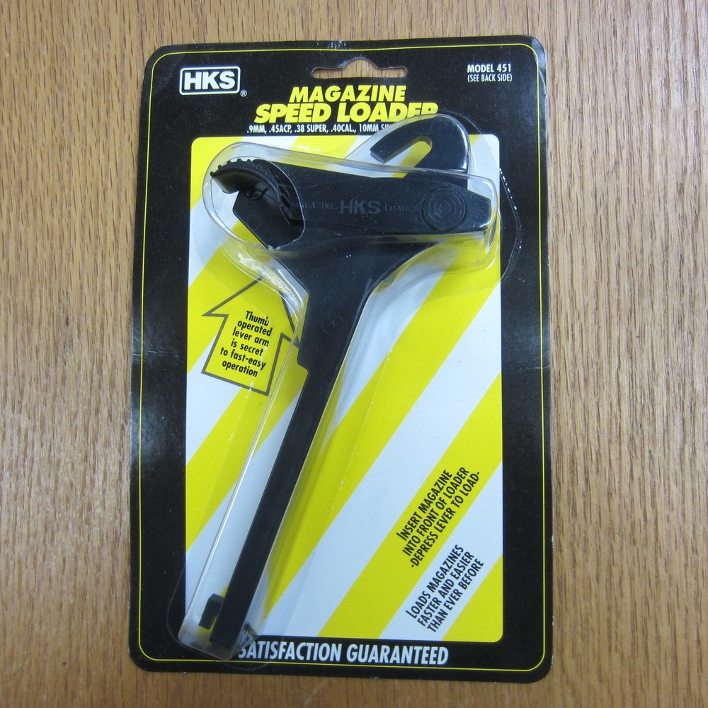 HKS Magazine Speedloader Model 451 for Single Stack Magazines