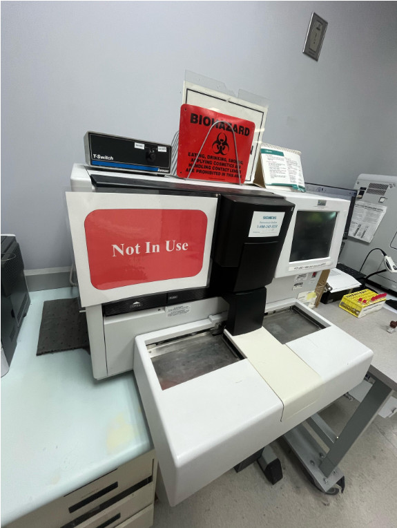 Sysmex CA 1500 - Hematology Analyzer