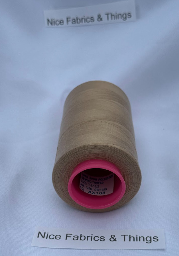 50 Spools - Brown AX104 Multi Purpose Sewing Thread