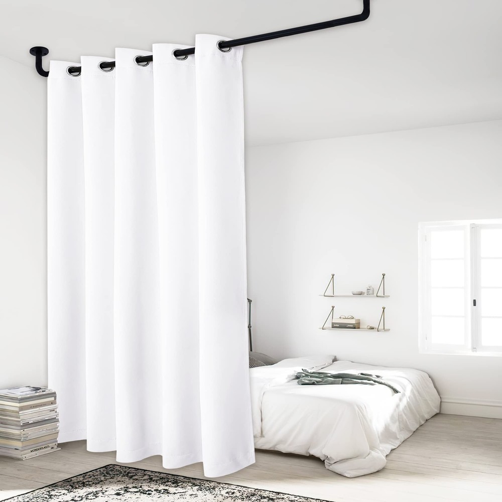 Room Seperating Divider, Room Divider Curtain Screen Partition, Function Ther...