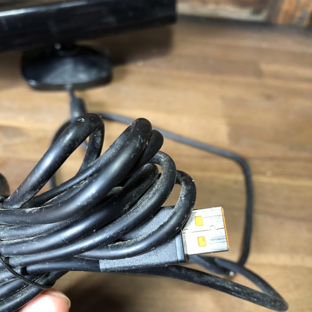 Genuine Microsoft XBOX 360 Kinect Sensor Bar Model 1414 Black Tested