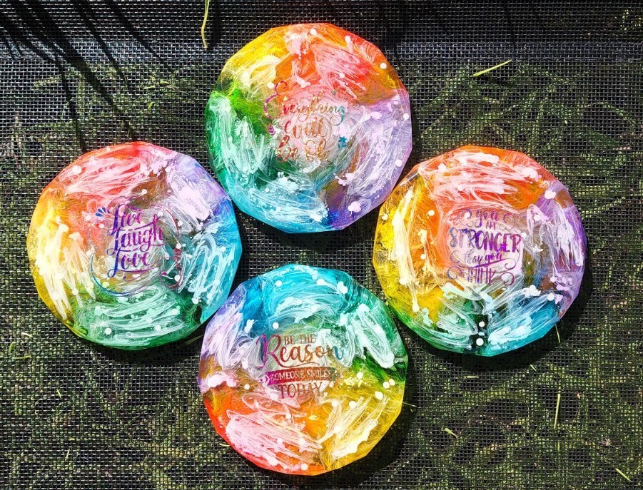 Homemade Resin Coasters
