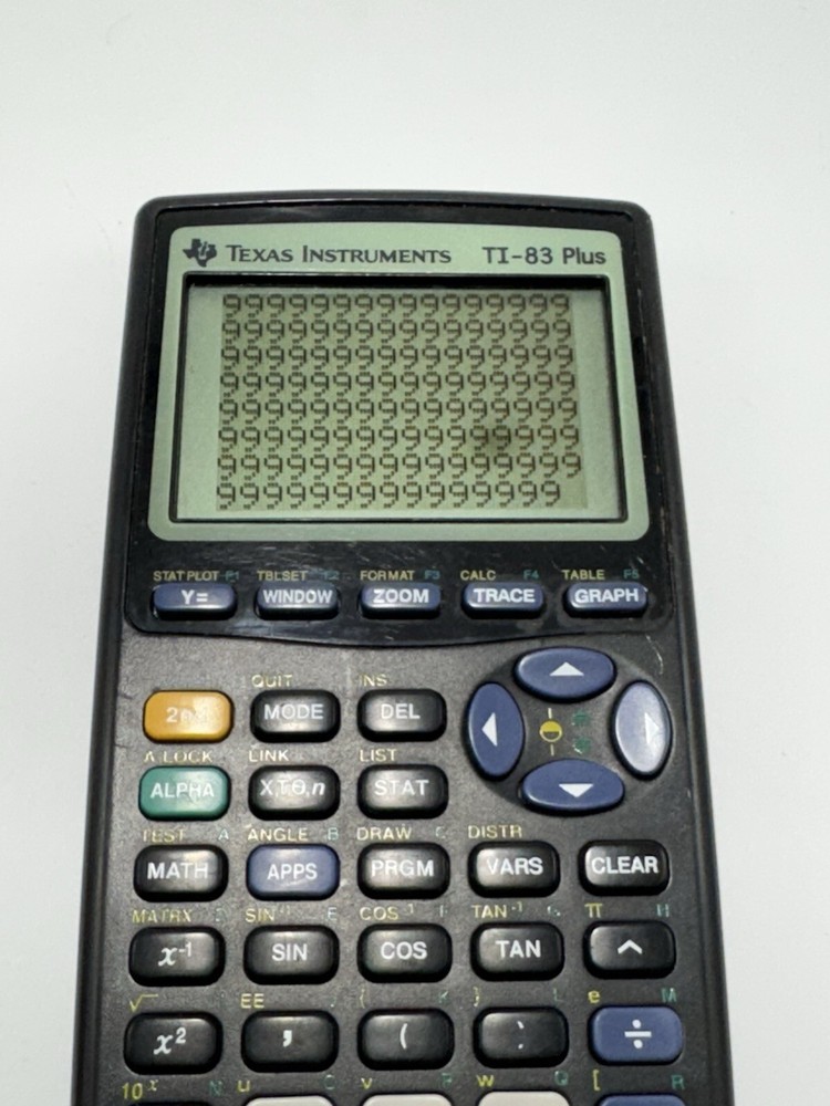 Texas Instruments TI-83 Plus Graphing Calculator w/ Protective Case | TESTED