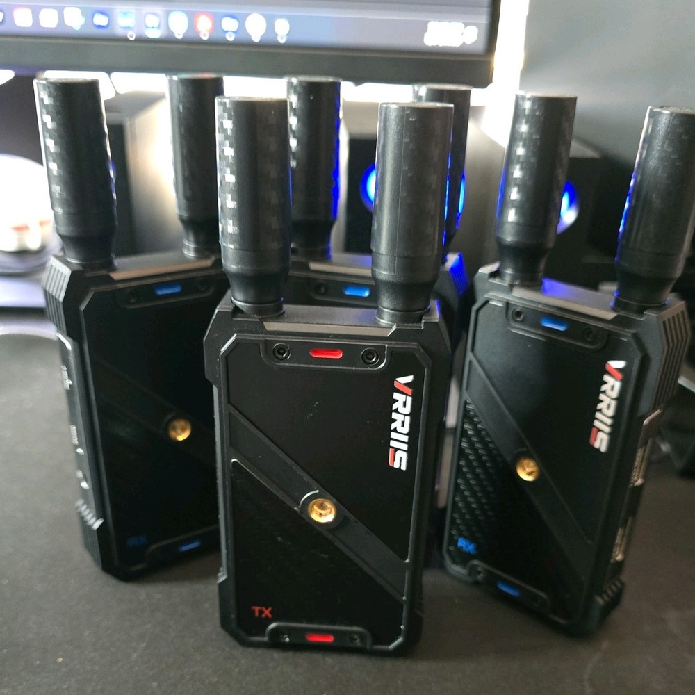 400m Wireless HDMI Video Transmitter 3 Receiver Extender Support Batt. / Camera