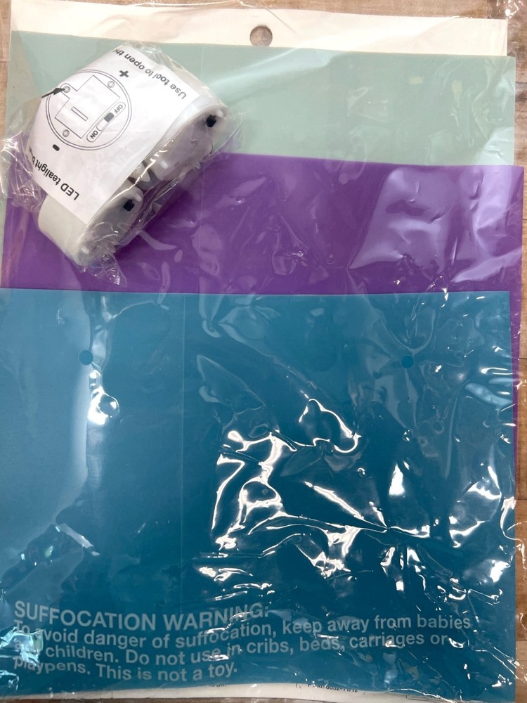 Spritz LED Lanterns 3 Count Multicolor