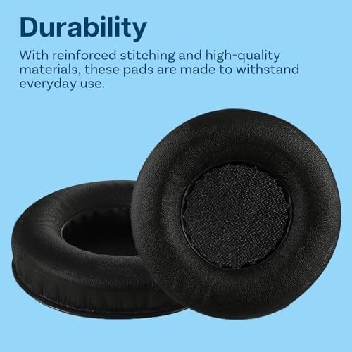 Replacement Ear Pads for Razer Kraken Pro V1 - Memory Foam Black