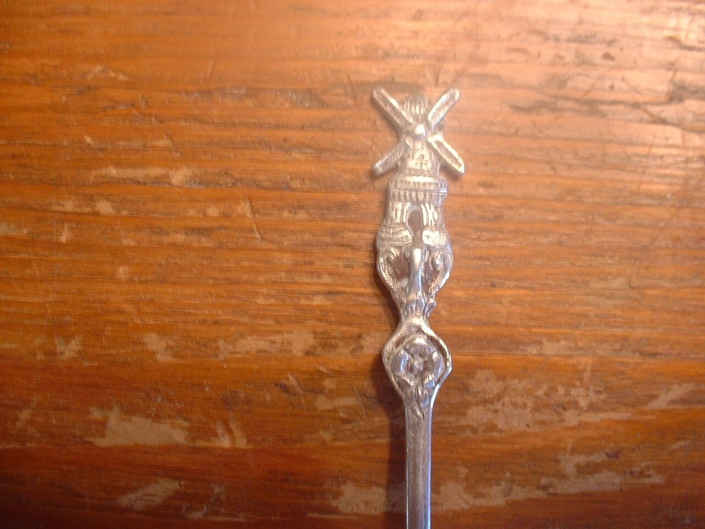 Wonderful Antique German .800 Silver Souvenir Spoon