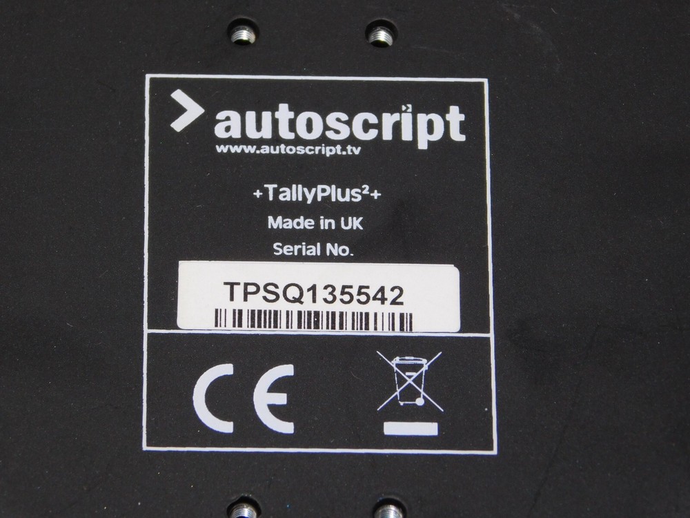 Autoscript TallyPlus 2 Camera Number Two Digit LED Indicator Digital Display UK