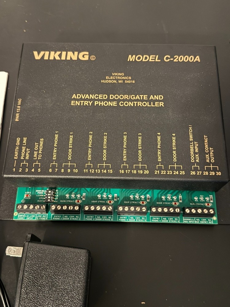 Viking Model C-2000A Advanced Door/Gate and Entry Phone Controller