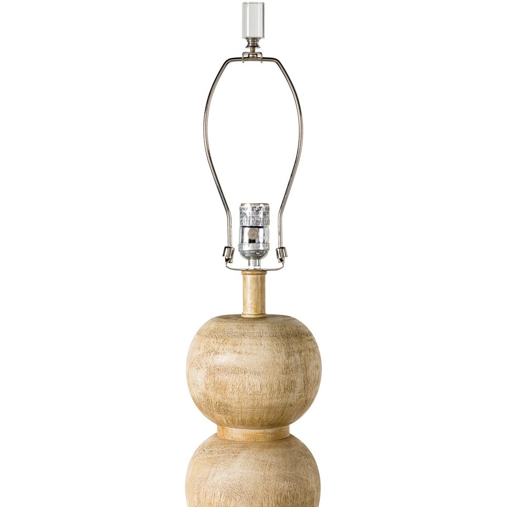 Becke Bubble Transitional Floor Lamp Natural