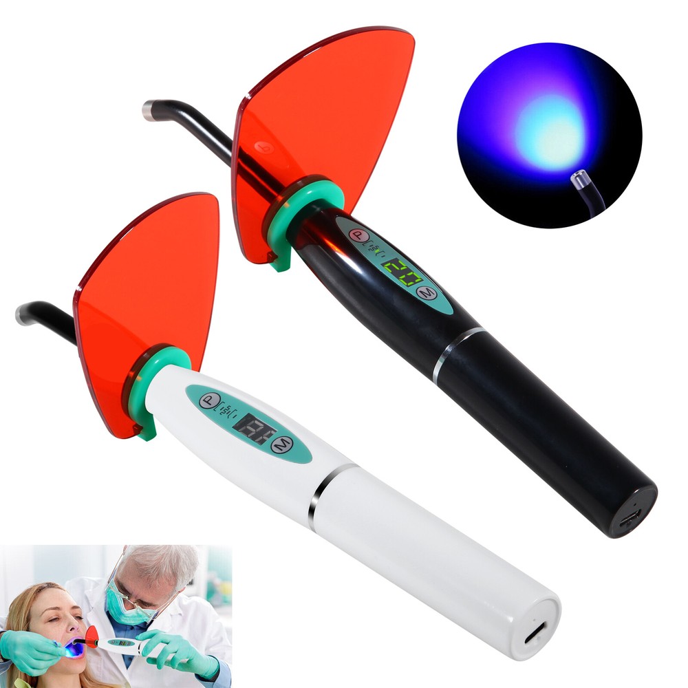 Dental Wireless Cordless LED Curing Light Lamp 2200mAh Rechargeable Dentist LA