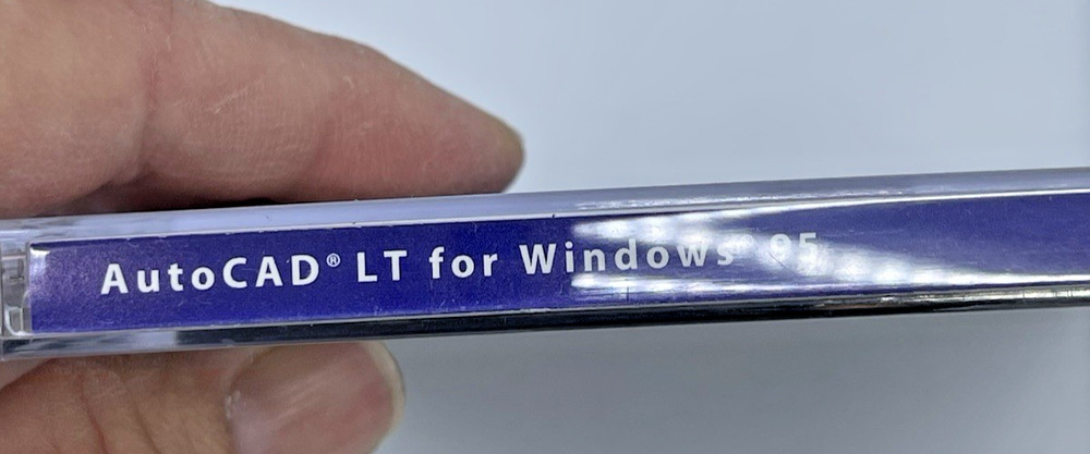 VTG AutoCadlt For Windows 95 Cd And Floppy Disk Bundle