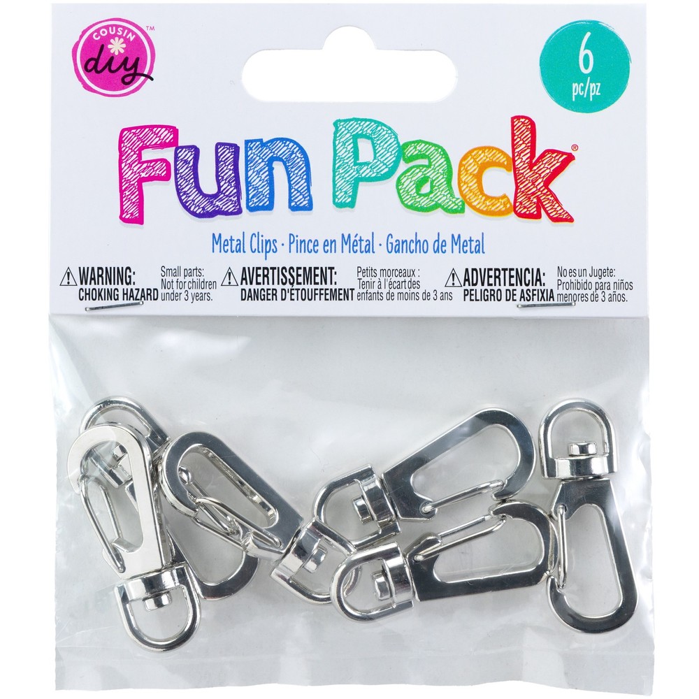 CousinDIY Metal Clips 6/Pkg-