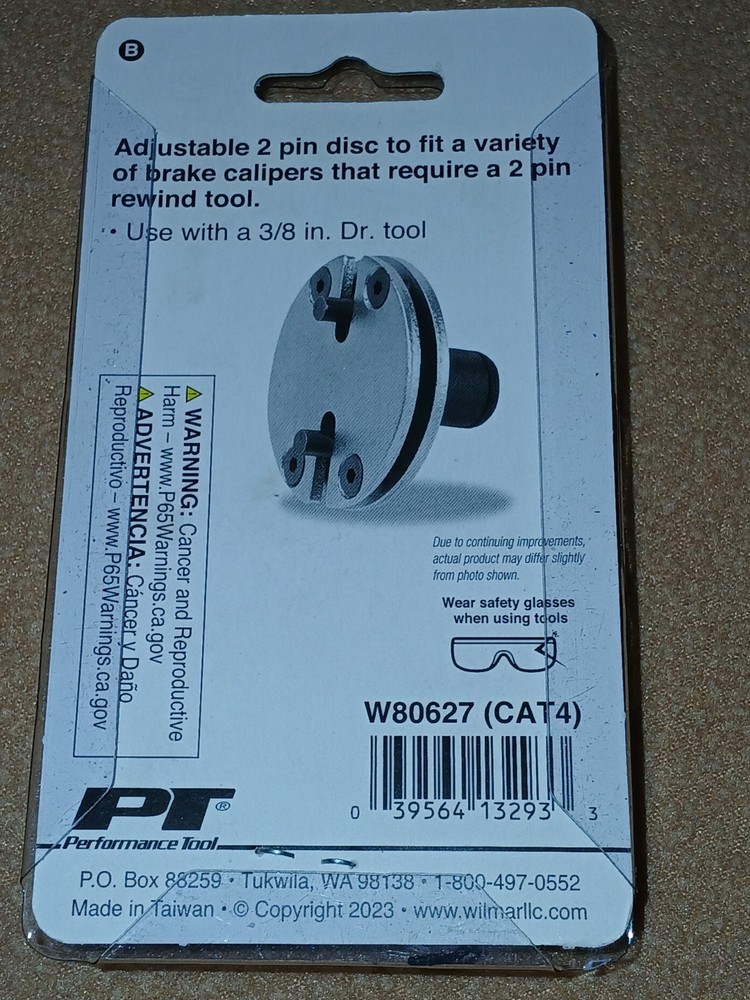 NEW Performance Tool W80627 2 Pin Caliper Tool