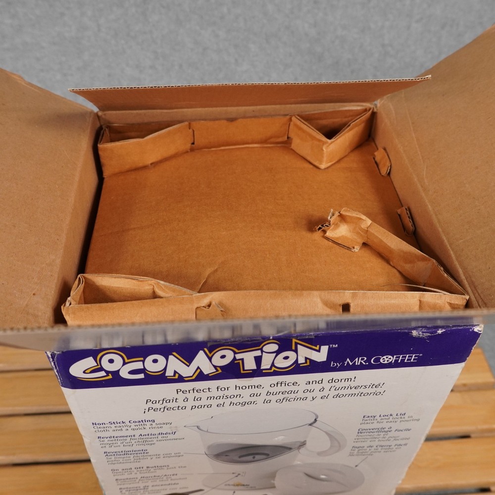 Mr. Coffee CocoMotion HC4 Automatic Hot Chocolate Maker 4 Cups Open Box NEW