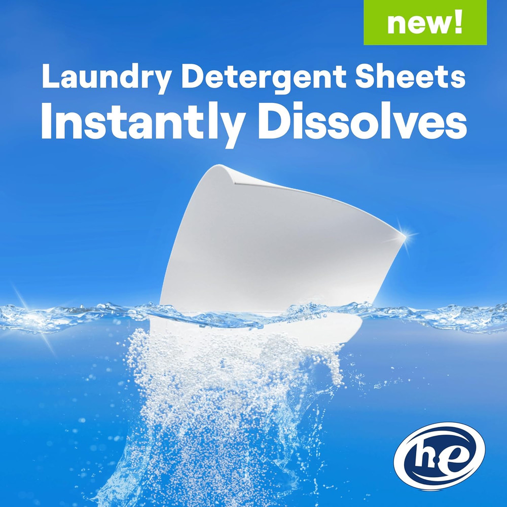 Free & Clear Laundry Sheets 32Ct - Tough on Stains!