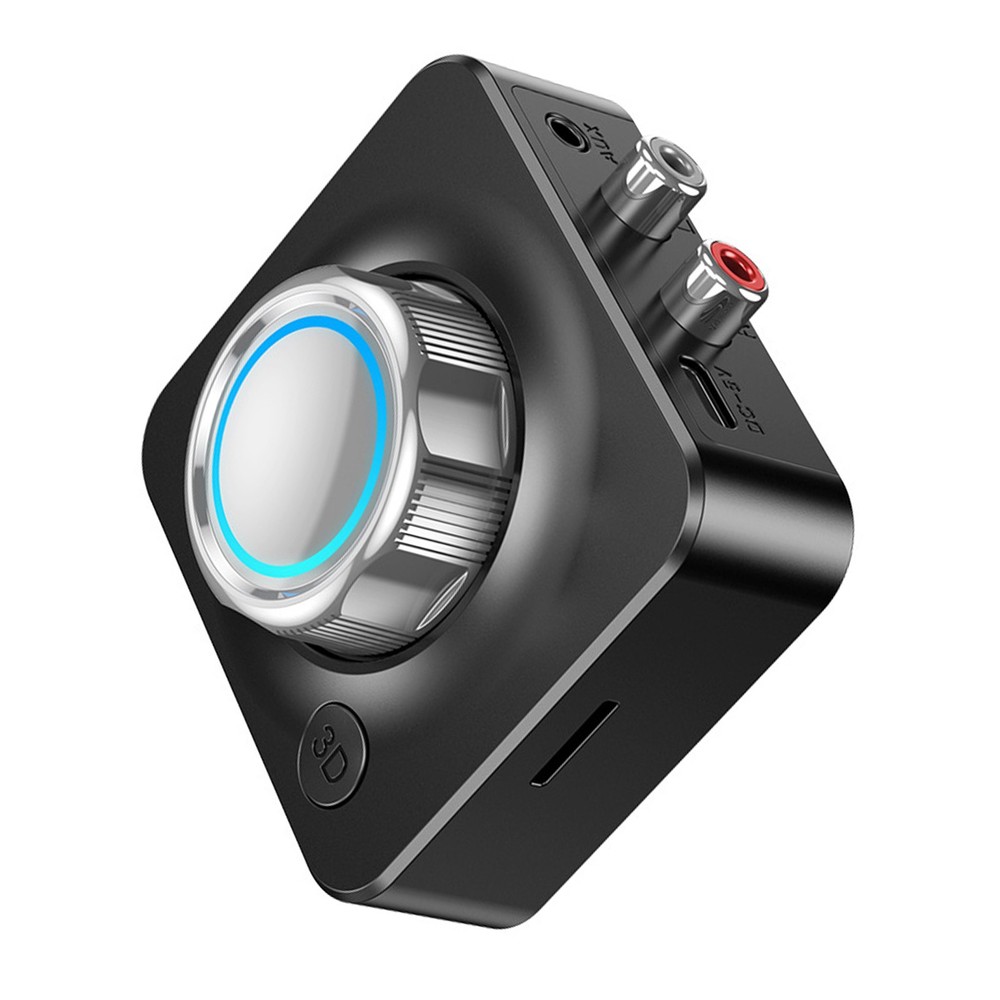 2-in-1 Wireless Bluetooth V5 Aux Audio Receiver Receiver TF Card Reader E