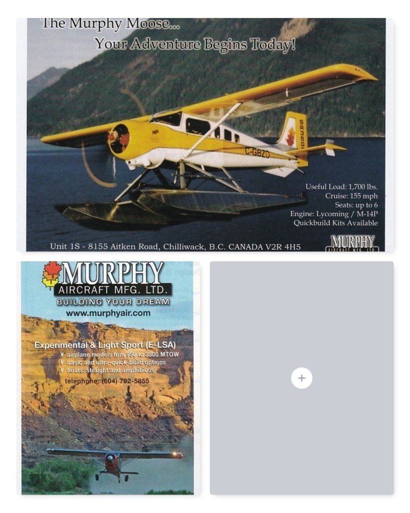 TWO Murphy Aircraft ads 6/10/2023