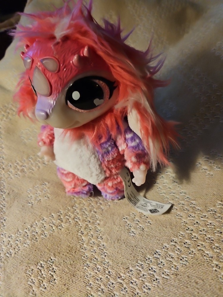 Magic Mixies Magical Misting Interactive Pet Pink Plush Doll Lights Works
