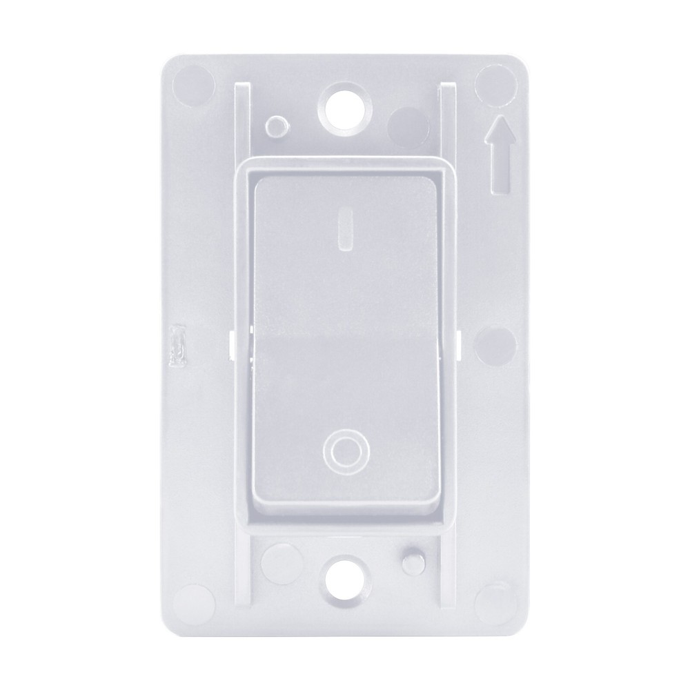 Single 1-Gang On-OFF 12 volt White Light Switch - RV Camper Trailer Marine Boat