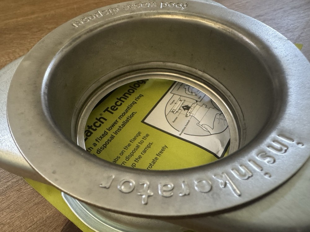 Insinkerator Badger Food Disposal Sink Flange & Mounting Ring Replacement PARTs