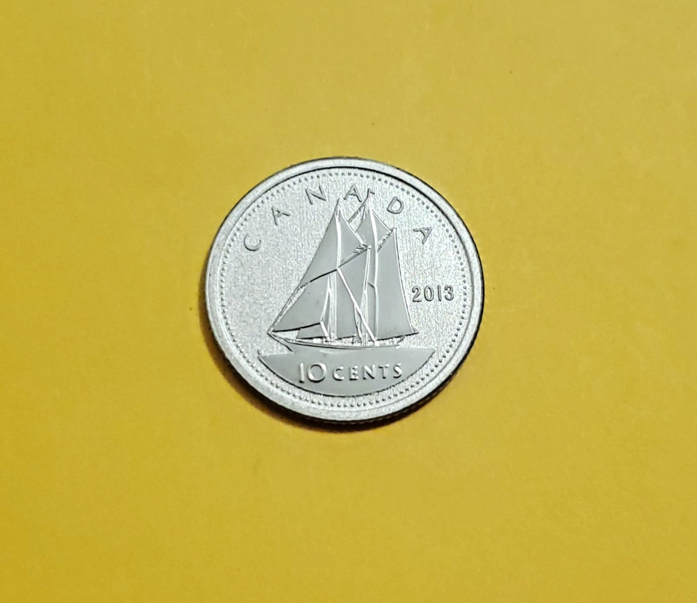2013 Canadian Specimen Dime