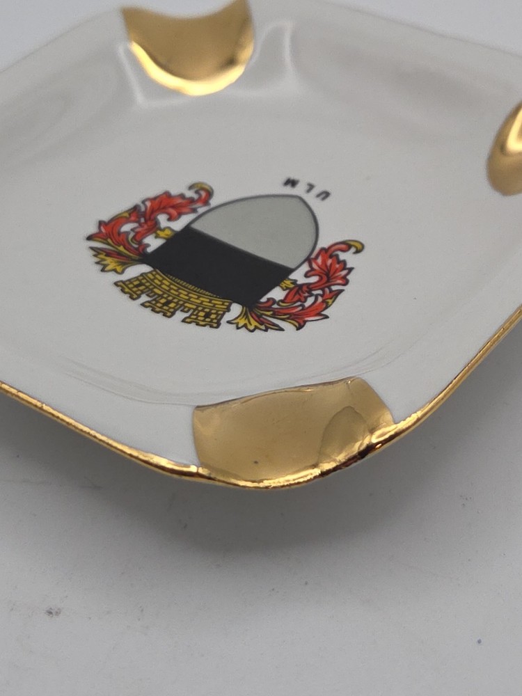 Vintage German Miniature Ashtray - ULM - 3"