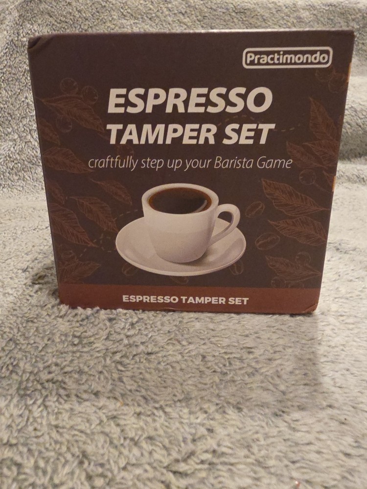 Practimondo Espresso Tamper Set New In Box