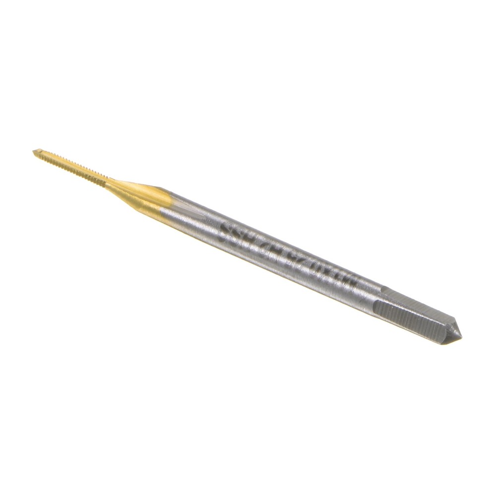 Metric Taps M1 x 0.25 H2 Right Hand Thread Plug Ti-coated for Threading Tapping
