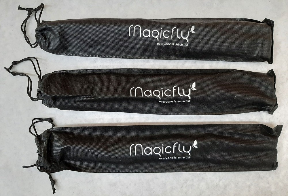 Magicfly Tabletop Instant Display Easel 3 Pack Adjustable 14" Black MF7006-US