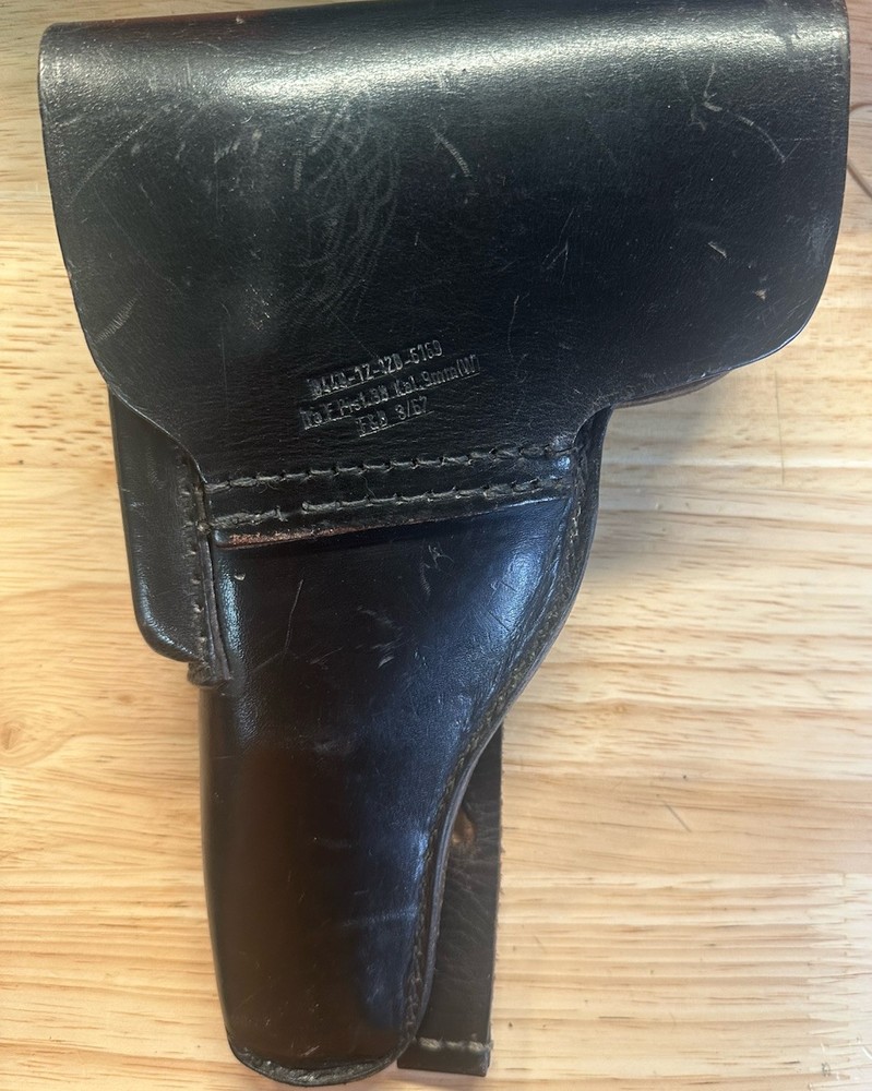 Walther P-38 Holster -Post War 3/1962. Marked