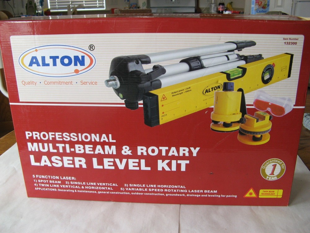 ALTON rotary laser level kit