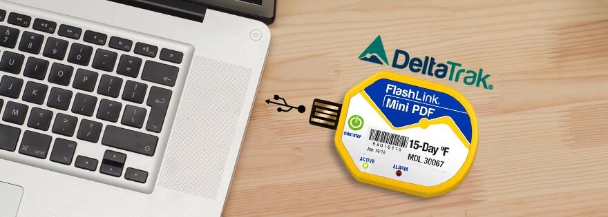 DeltaTrak Flashlink Mini PDF In-Transit Logger