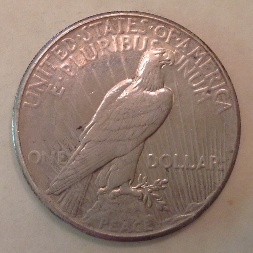 1928 Peace Silver Dollar cd