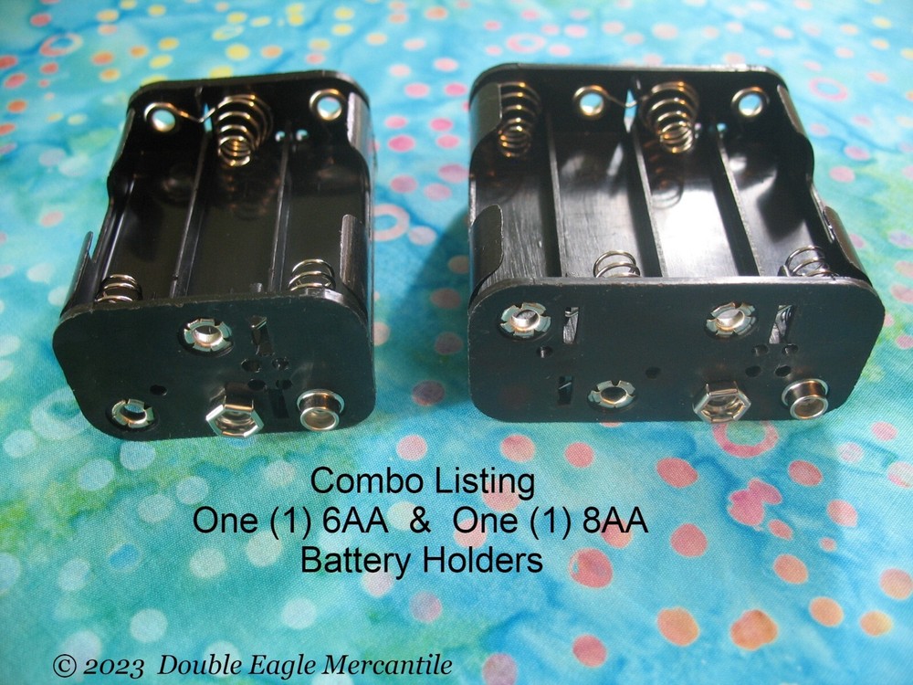Combo Listing 6AA and 8AA Battery Holders