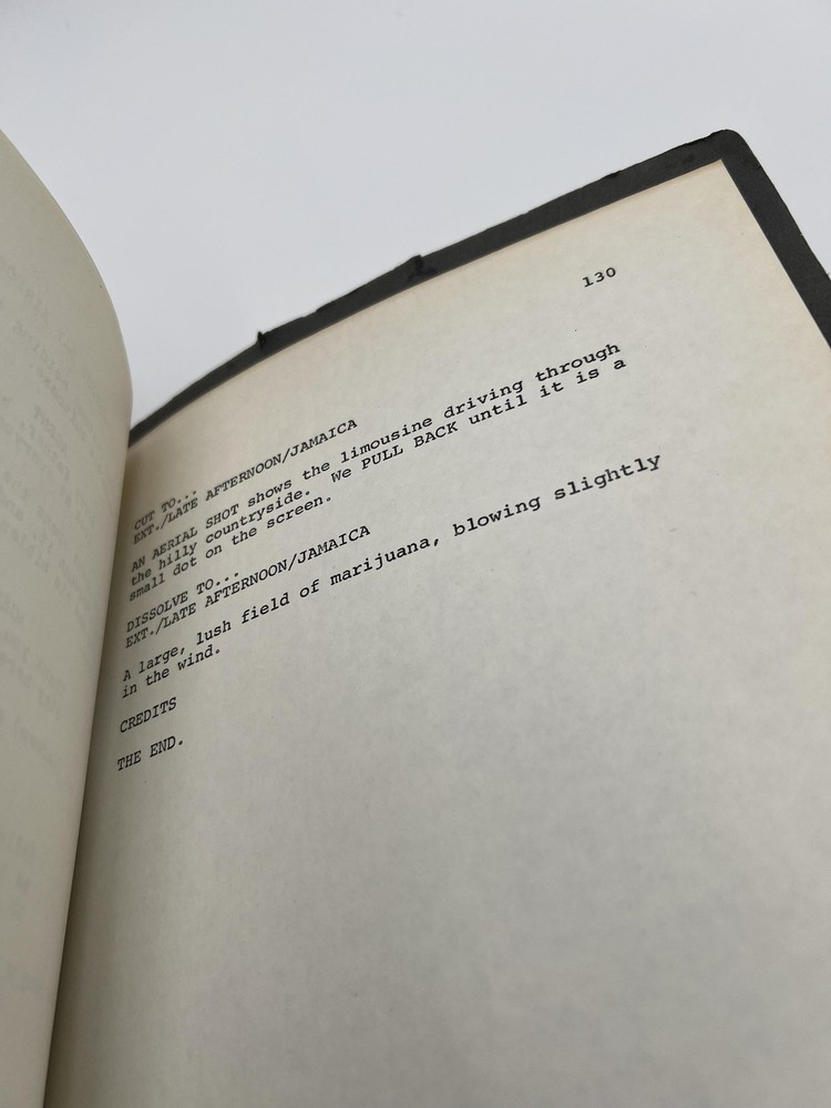 King Harvest 1976 Original Movie Script Screenplay Jeff King Schaffel Draft