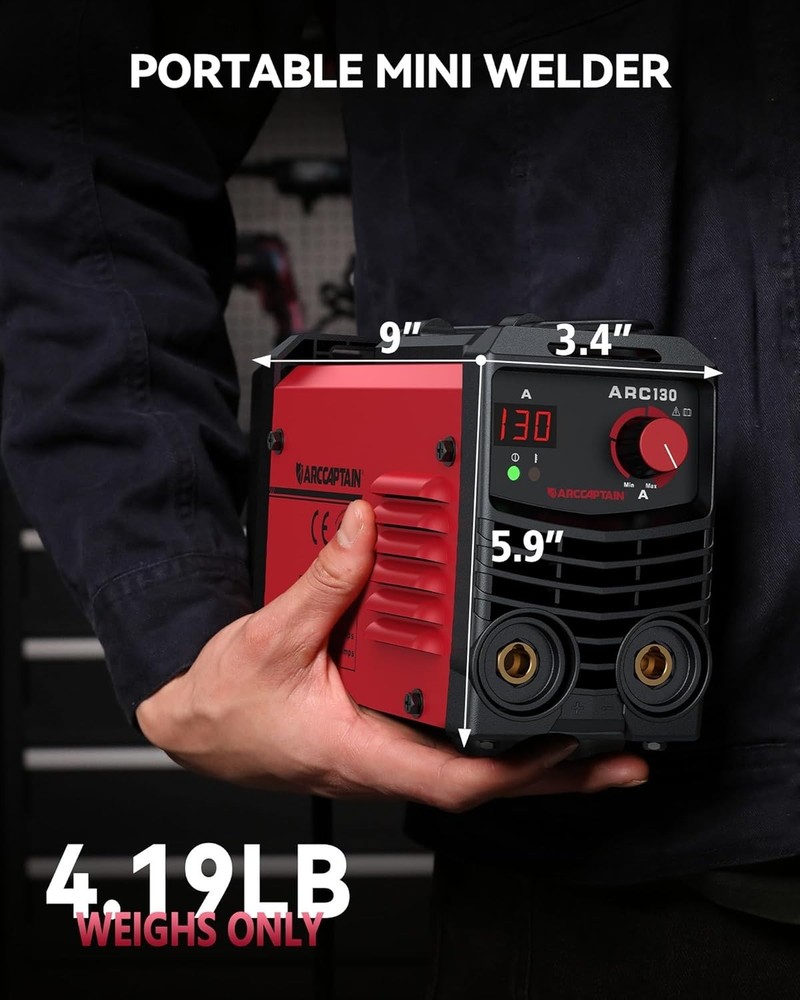 User-Friendly Portable 110V Welding Machine with IGBT Technology & Accessories