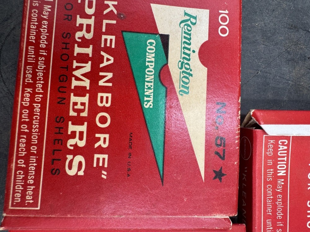 Vintage Remington Primers Empty Boxes Components No.97 Kleanbore