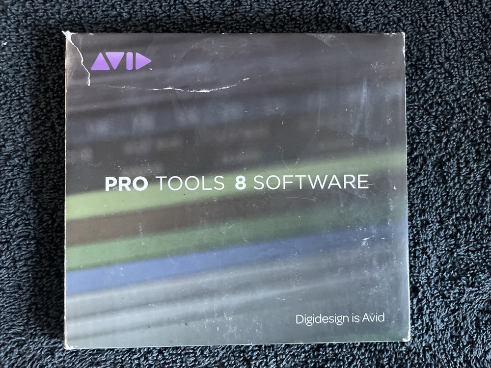 Avid Pro Tools 8 Installer Wallet 3 Discs (Digidesign) & ILOK ~ No License