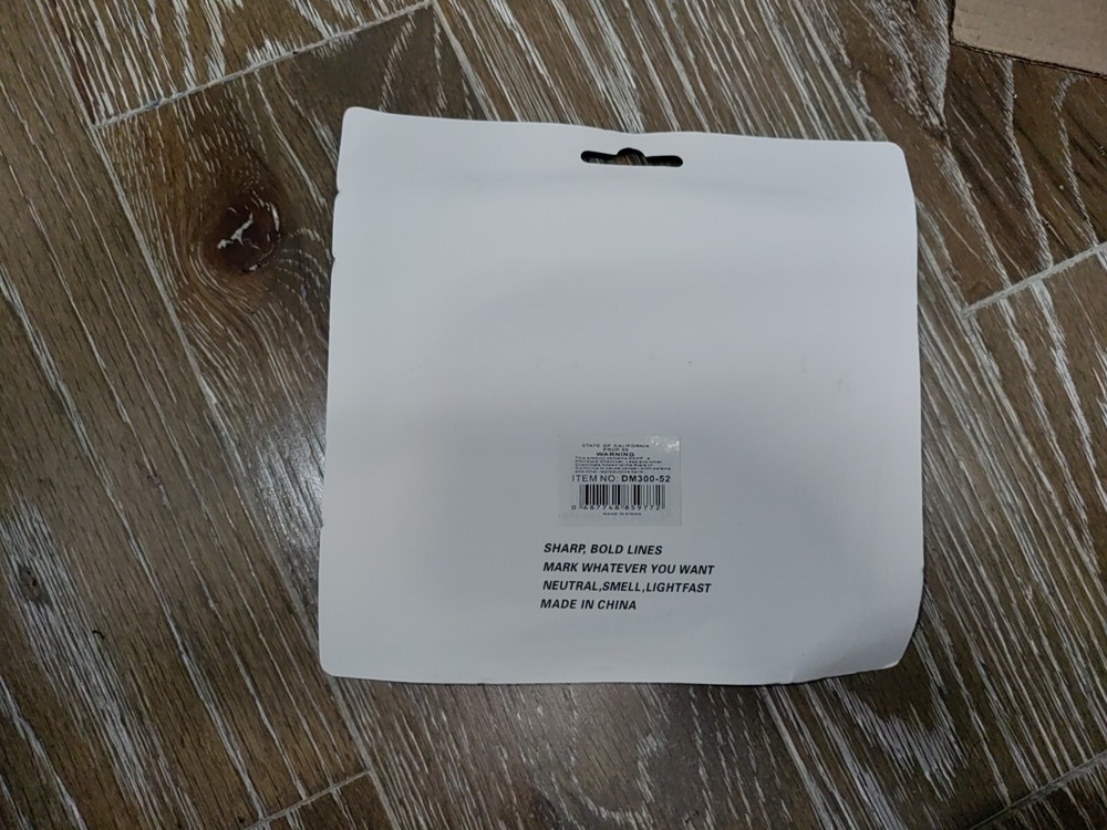 Permanent Markers, Fine Point, Black, 12 Count