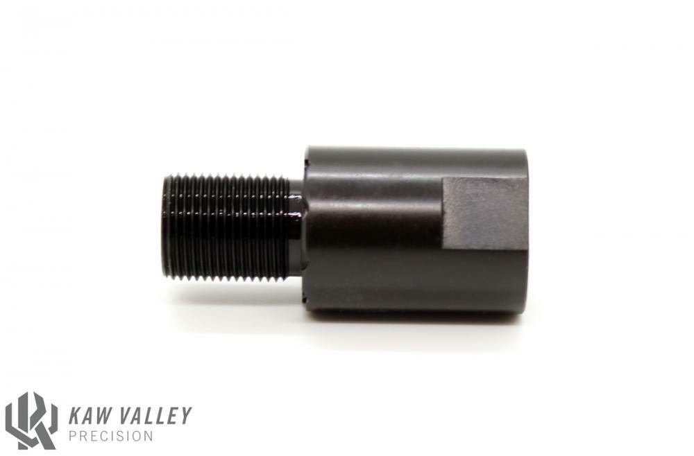 Kaw Valley Precision Barrel Extender - 5/8x24 - 1.0"