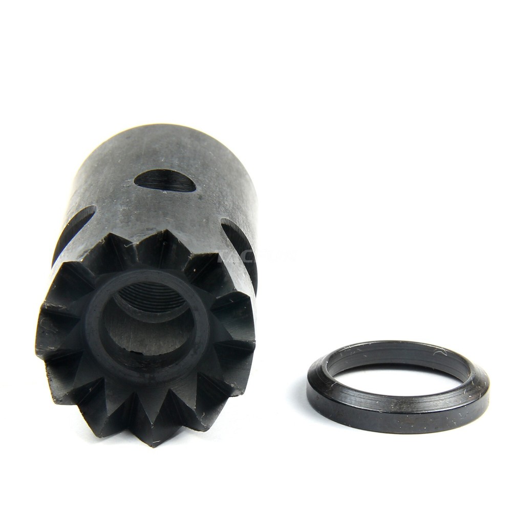 Compact Low Concussion 5/8x24 Competition Muzzle Brake for .308 300BLK
