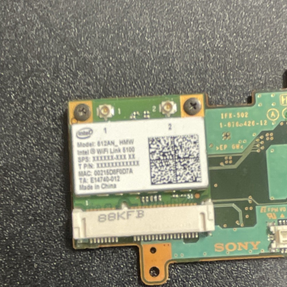 Intel WiFi Link 5100 612AN_HMW Mini PCIe Cellular Network Modem Card