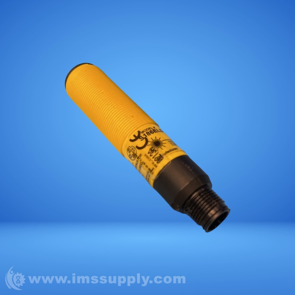 Banner Engineering Corp. S186ELDQ Plastic Barrel Laser Emitter 1603