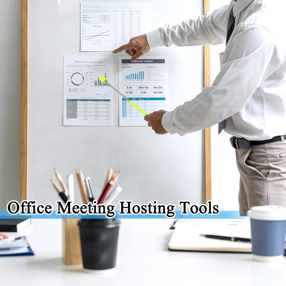 12 Pcs Telescopic Teacher Pointer Stick for Classroom Arrow Extendable...