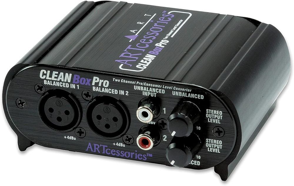 Cleanbox Pro Dual Channel Level Converter (CLEANBOXPRO)