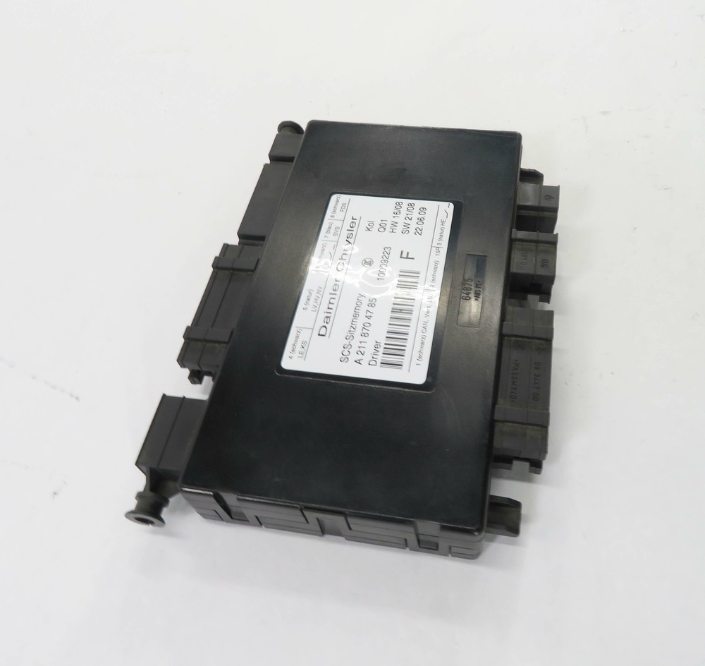 2010 MERCEDES CLS550 (W219) LEFT FRONT DRIVER SEAT CONTROL MODULE