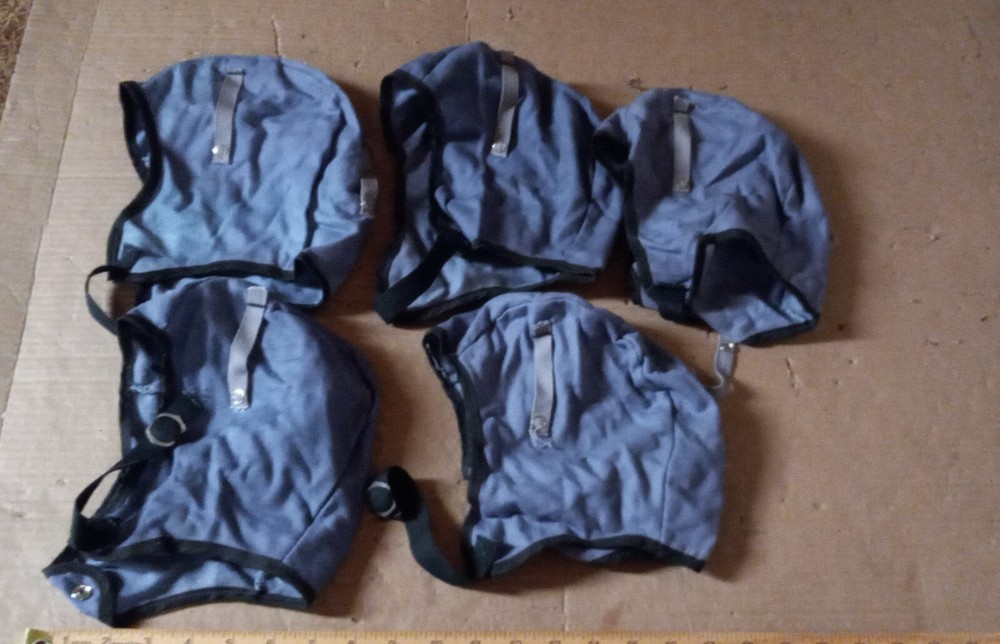 Lot of 5 Helmet Liners - NOS