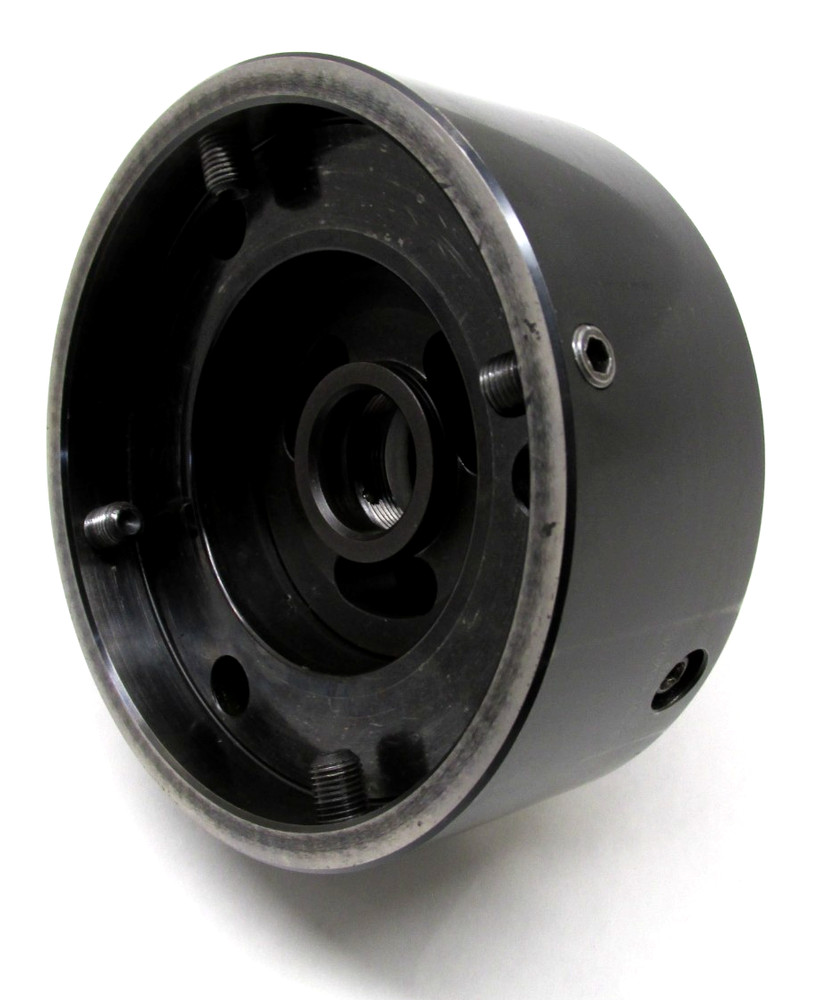 AS-IS! ATS 5C LOW-PROFILE TRUE LENGTH CNC COLLET CHUCK w/ PLAIN BACK MOUNT #5CTL