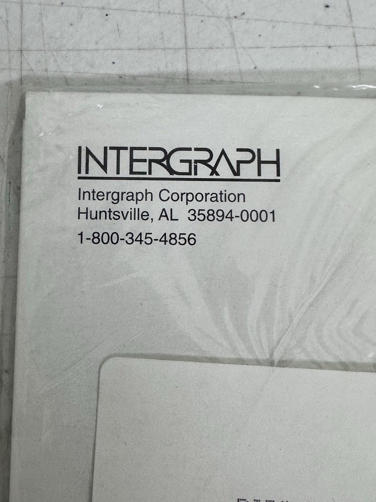 Rare 1990s SEALED Vtg INTERGRAPH Mystery Floppy Disk Unknown Software Mailer
